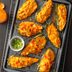Buffalo Chicken Stuffed Poblano Peppers