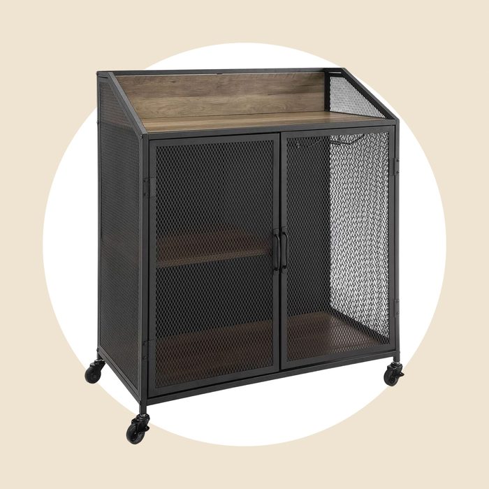 Industrial Bar Cart