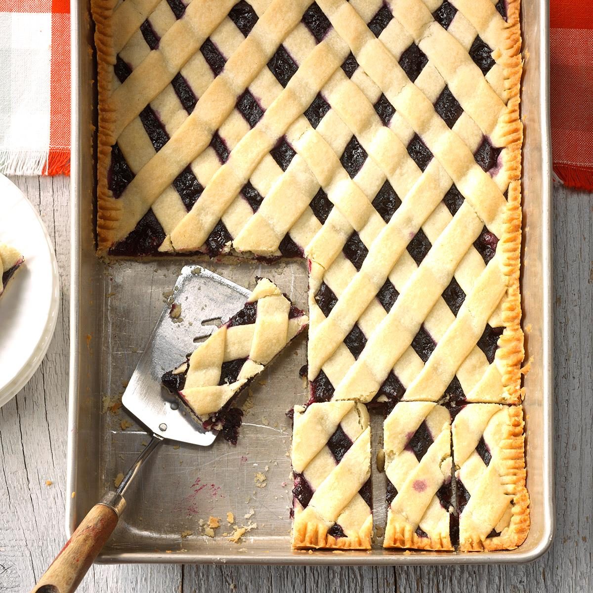 Blueberry Lattice Bars