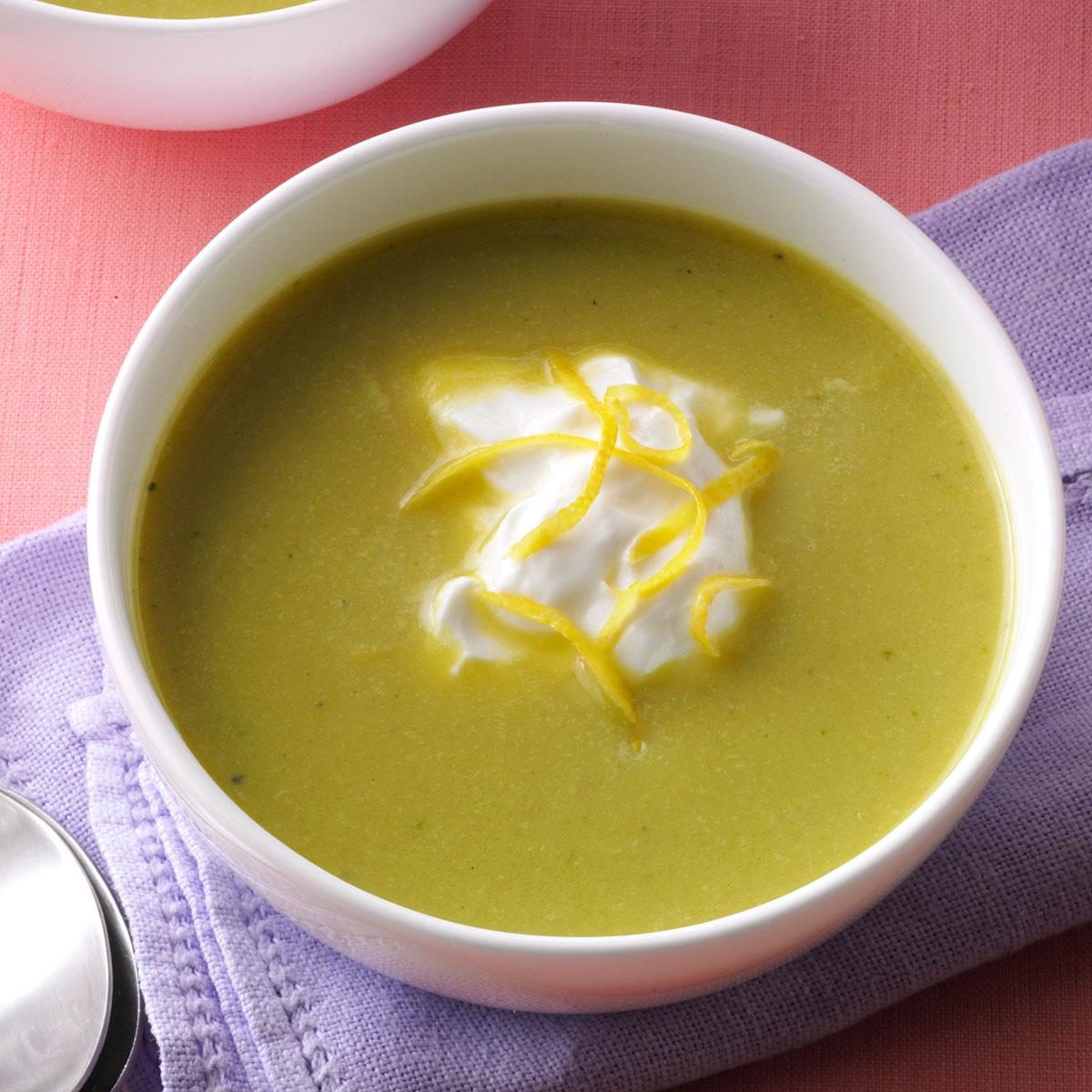Keto Creamy Fresh Asparagus Soup
