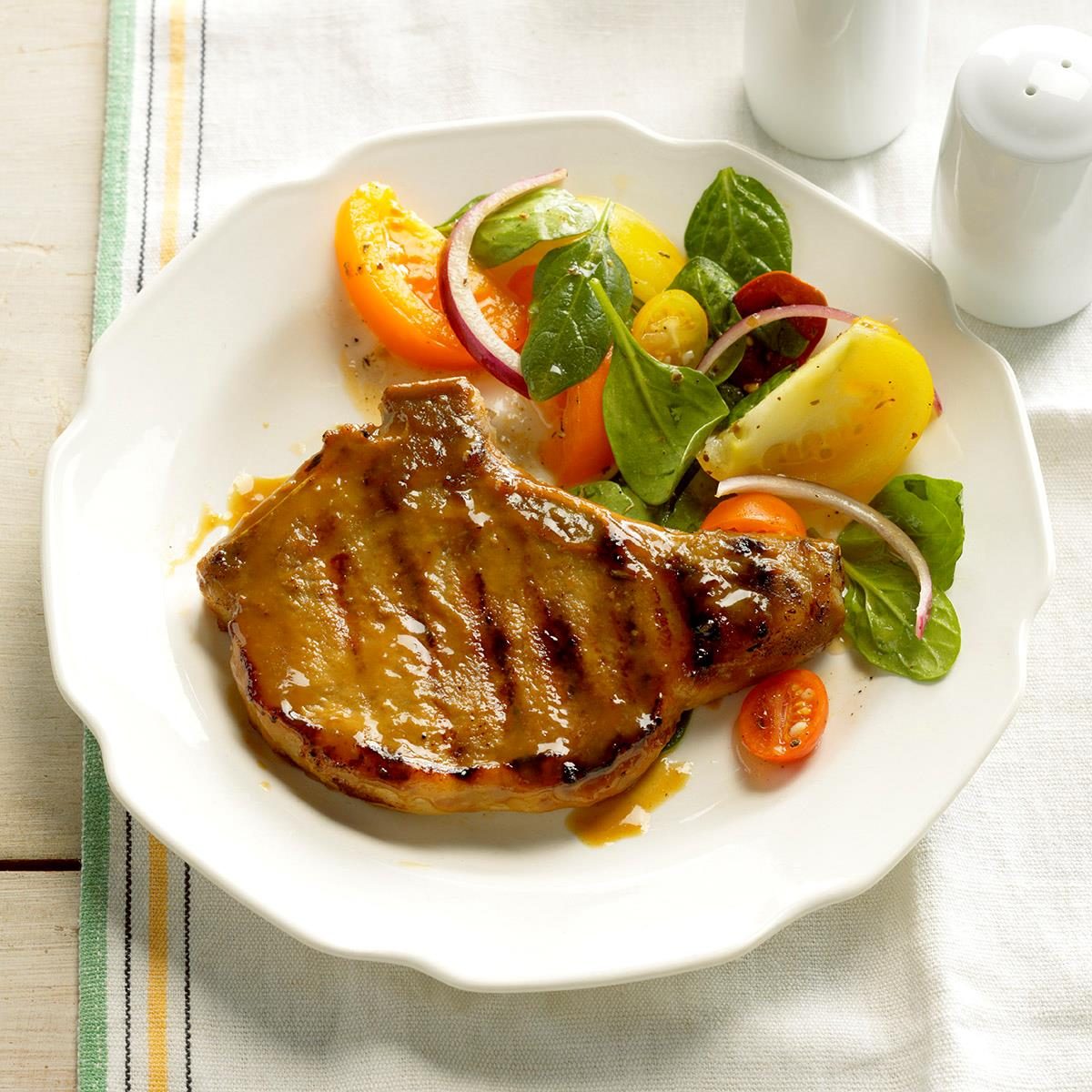 Dijon Grilled Pork Chops