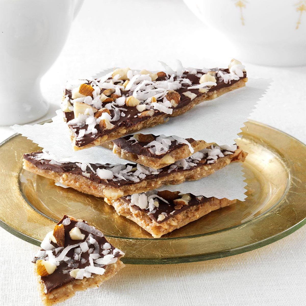 Chocolate-Covered Almond Butter Brickle