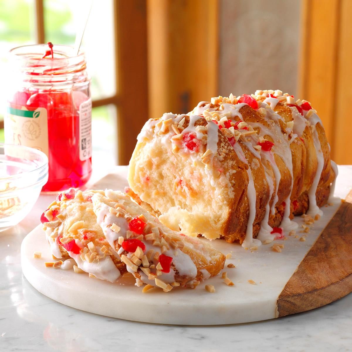 Cherry Pull-Apart Bread