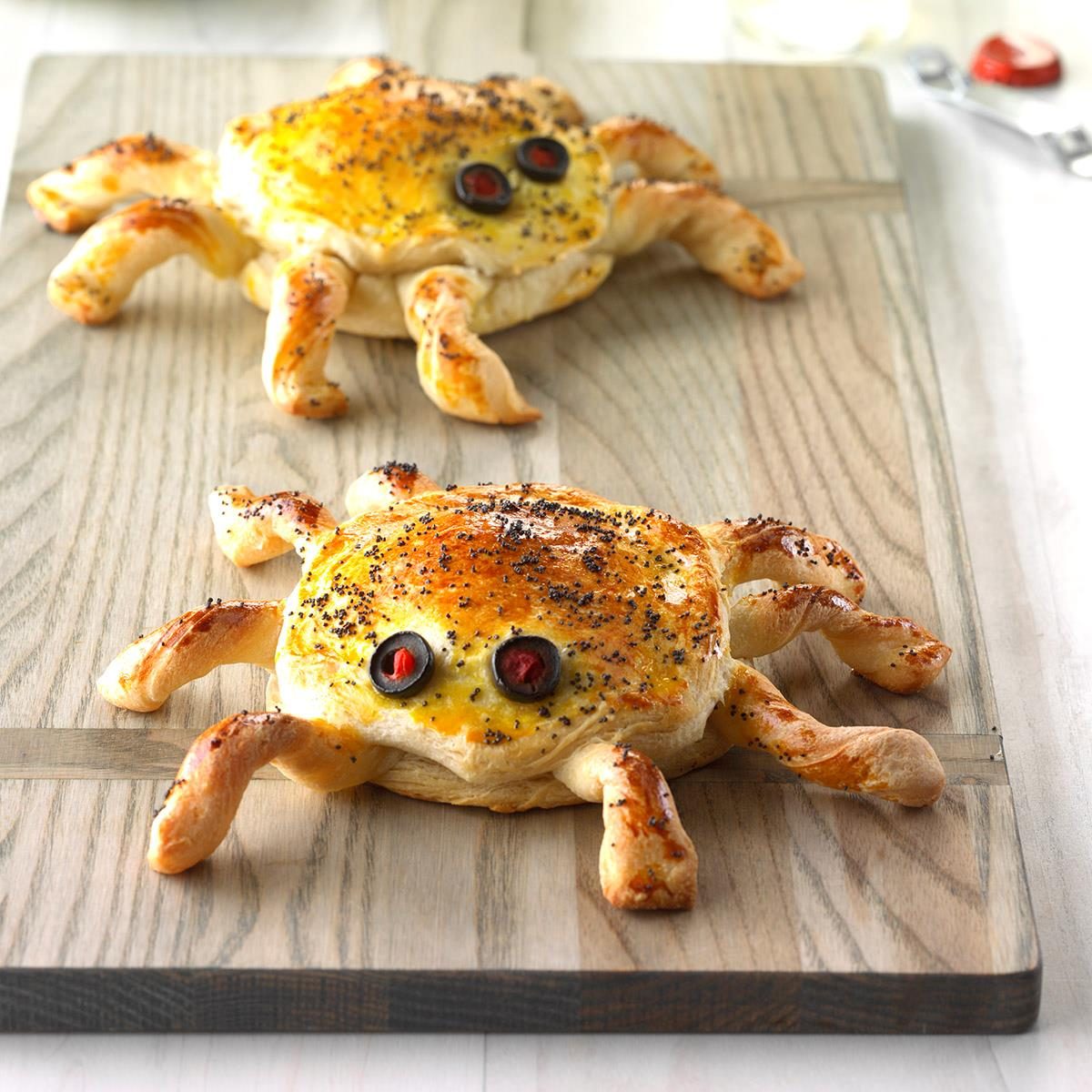 Ham ‘n’ Cheese Spiders