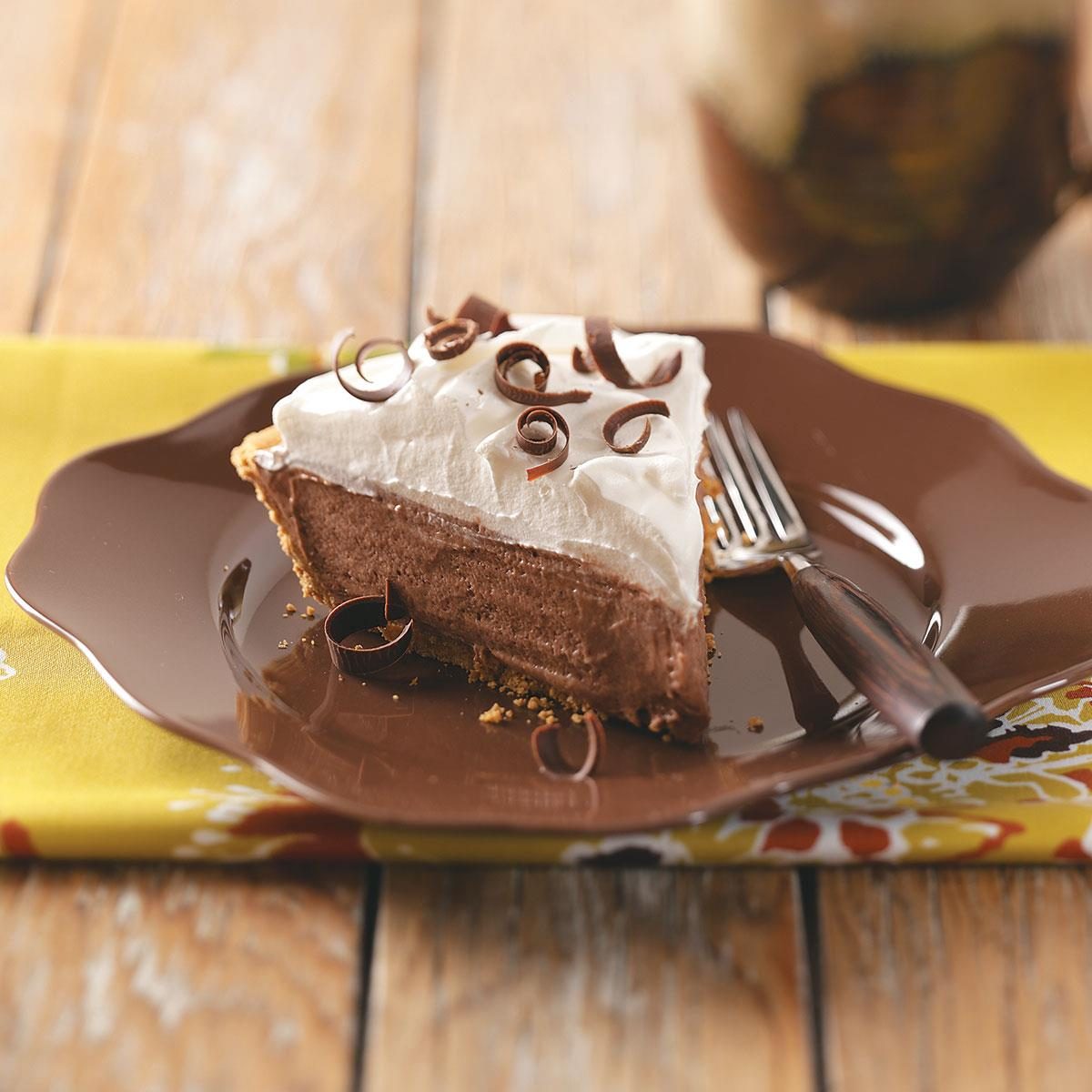 Heavenly Chocolate Pie