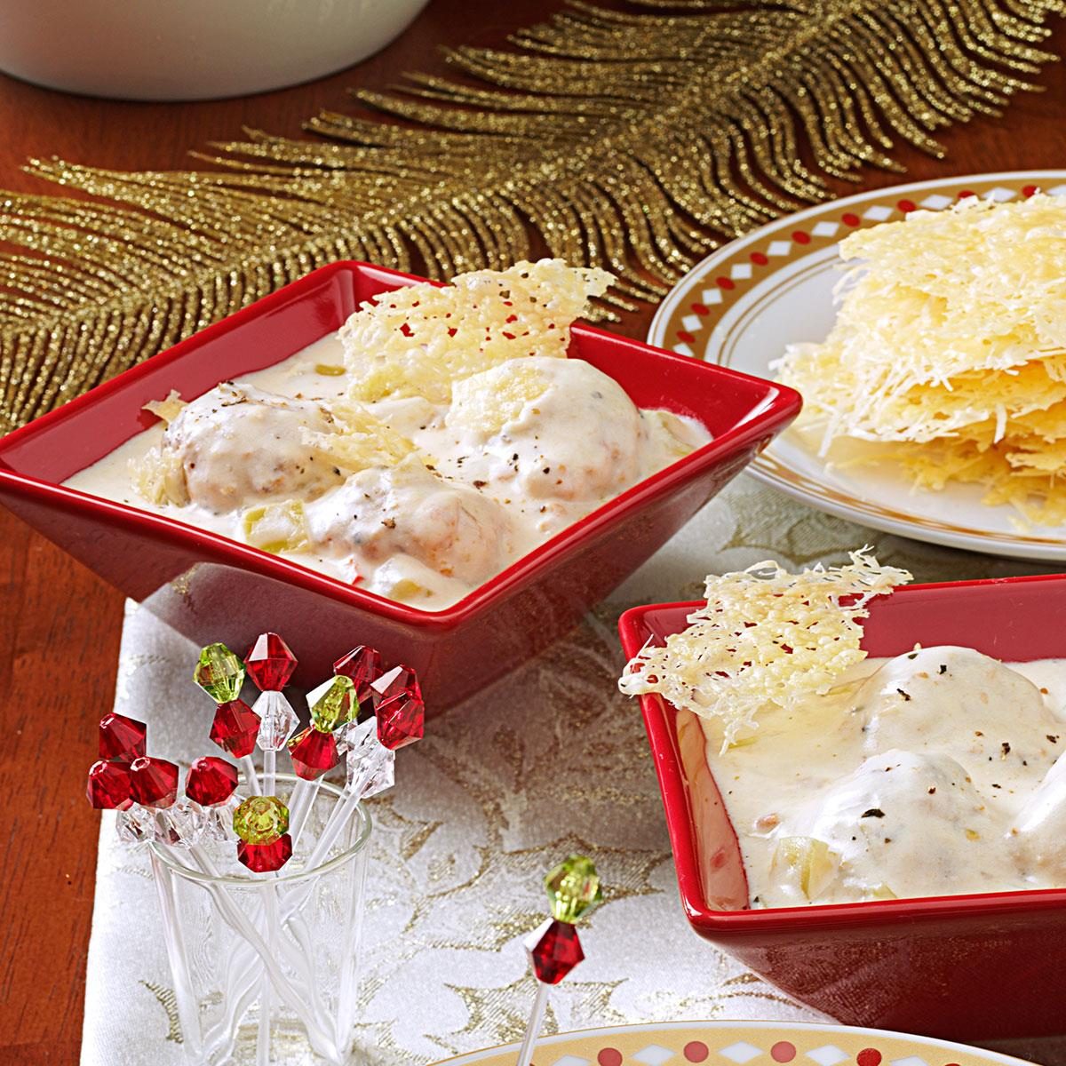 Hungarian Pepper Soup with Romano Crisps