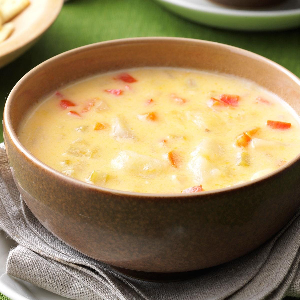 Makeover Potato Cheese Soup
