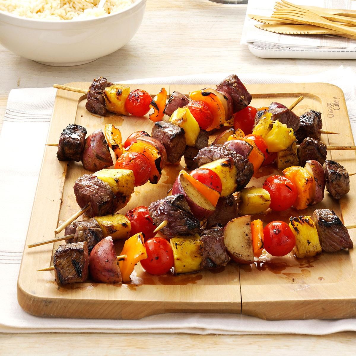 Meat & Potato Kabobs