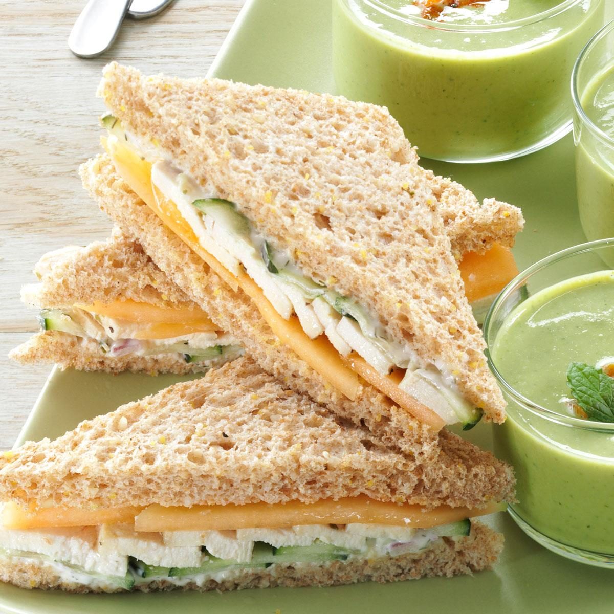 Summer Tea Sandwiches
