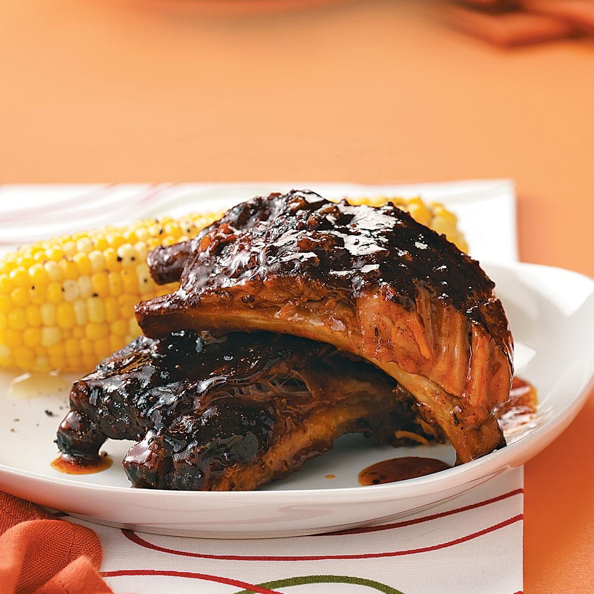 Sweet and Spicy Jerk Ribs
