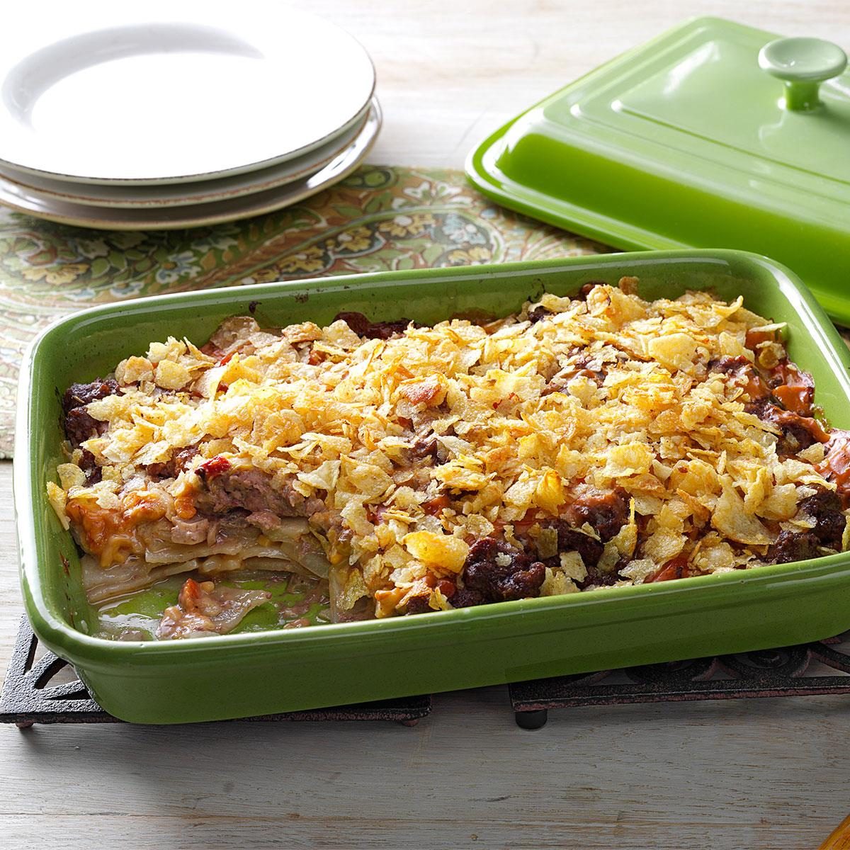 Tasty Hamburger Casserole