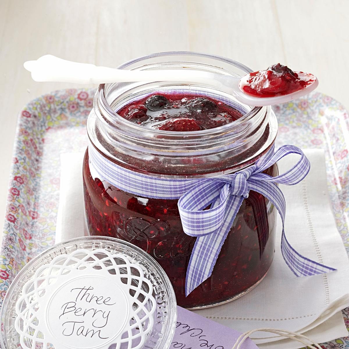 Three-Berry Jam