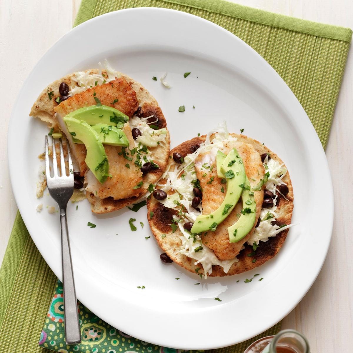 Tilapia Tostadas