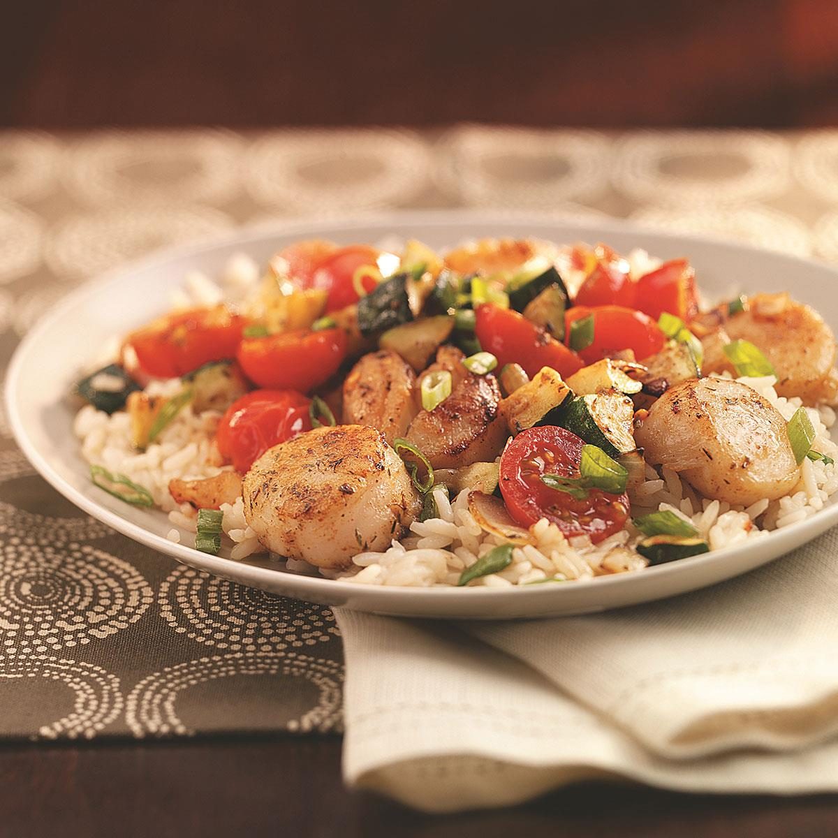 Unwrapped Bacon Scallops