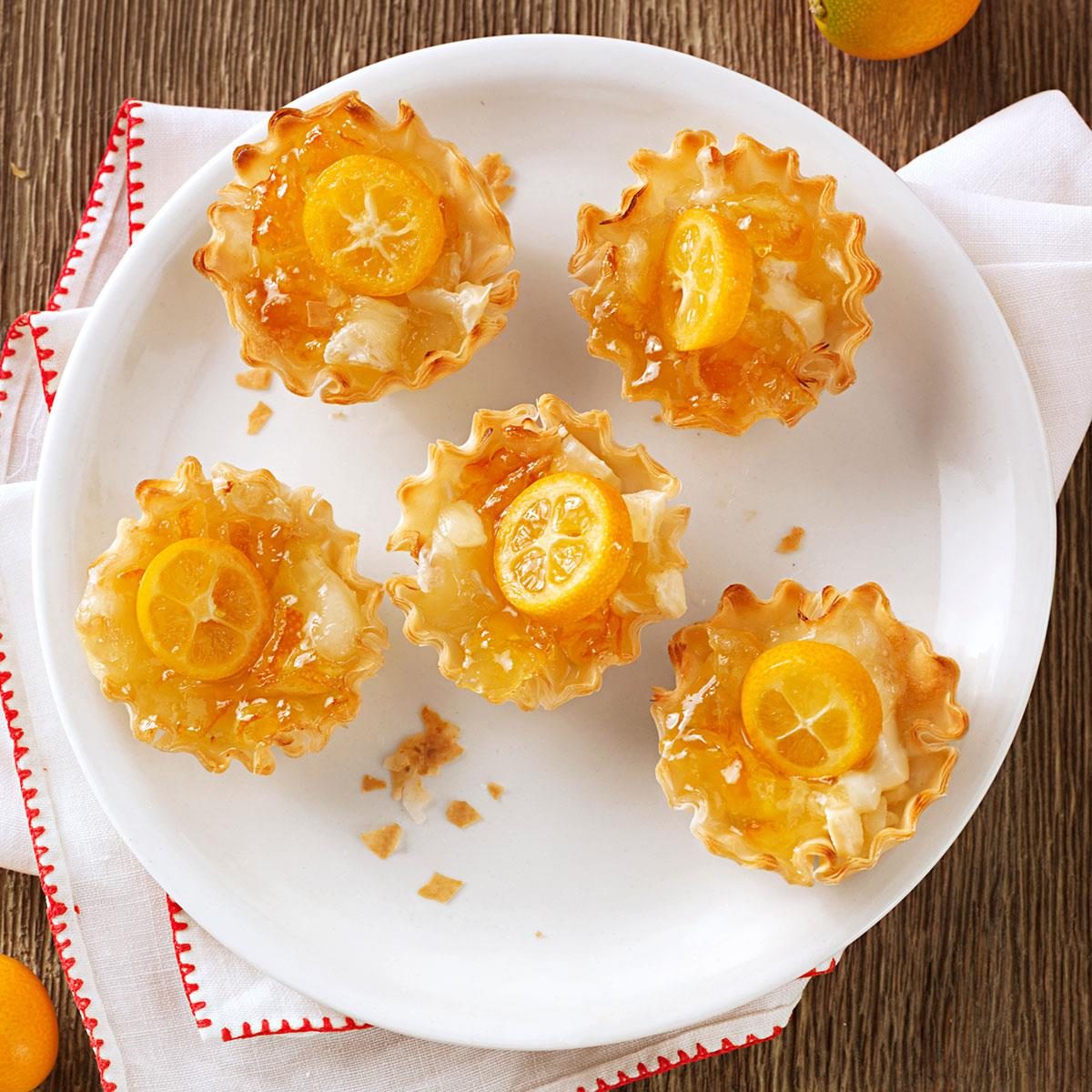 White Chocolate Brie Cups