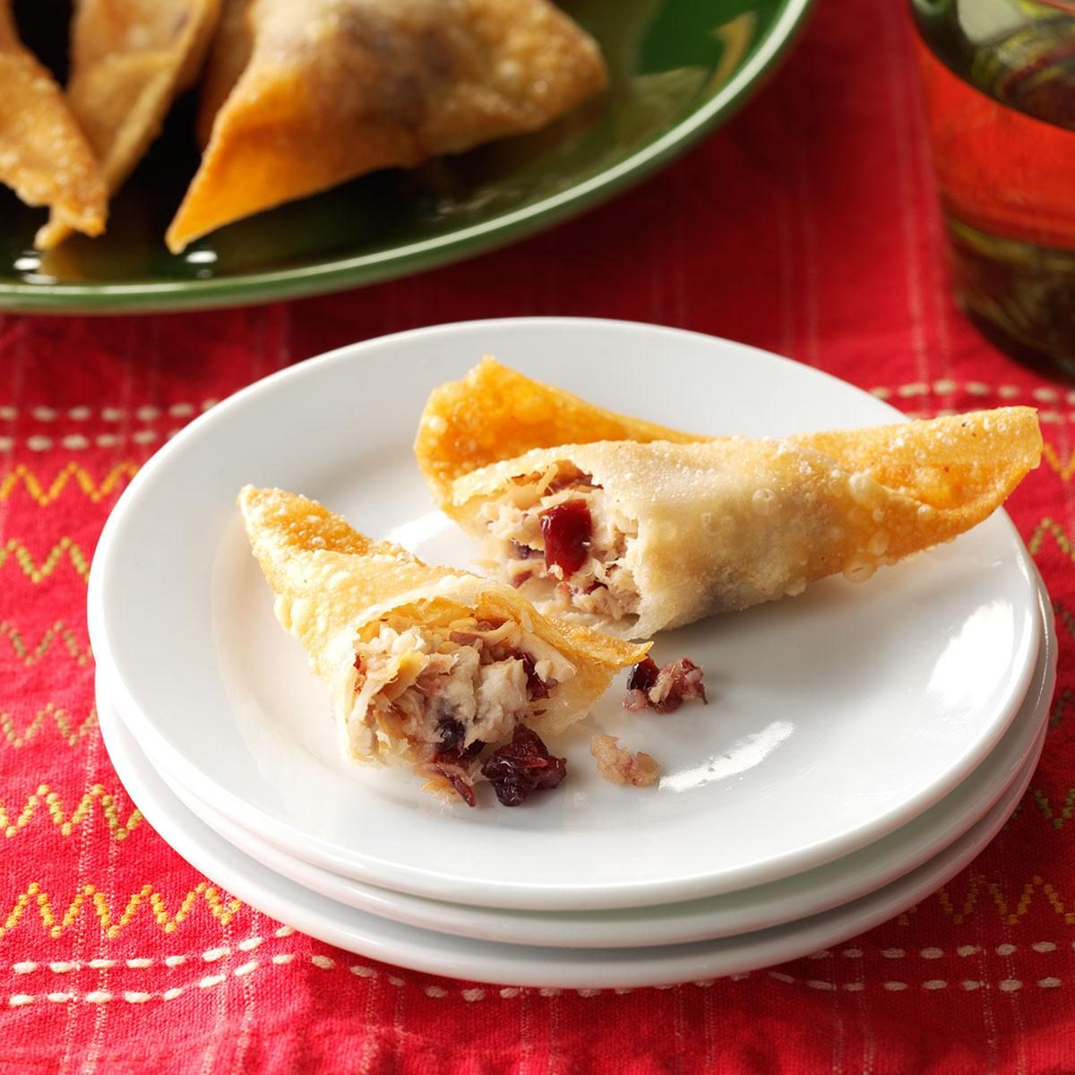 Thanksgiving Wontons Recipe photo