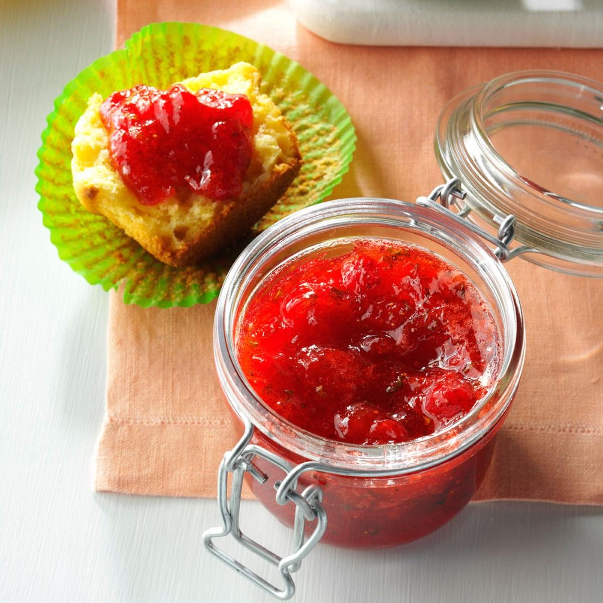 Berry-Basil Limeade Jam