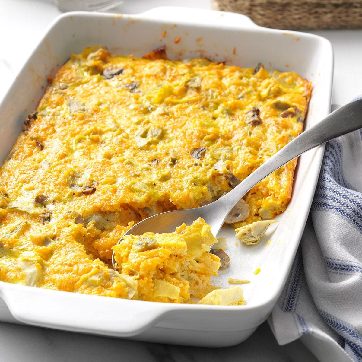 Artichoke Egg Casserole