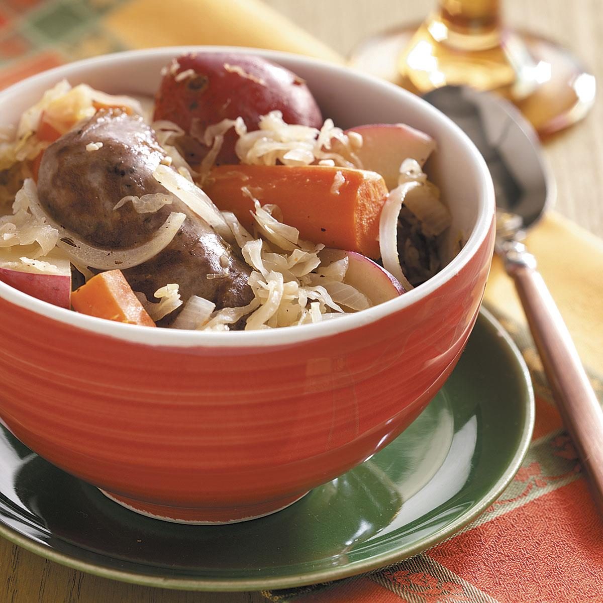 Sausage Sauerkraut Supper