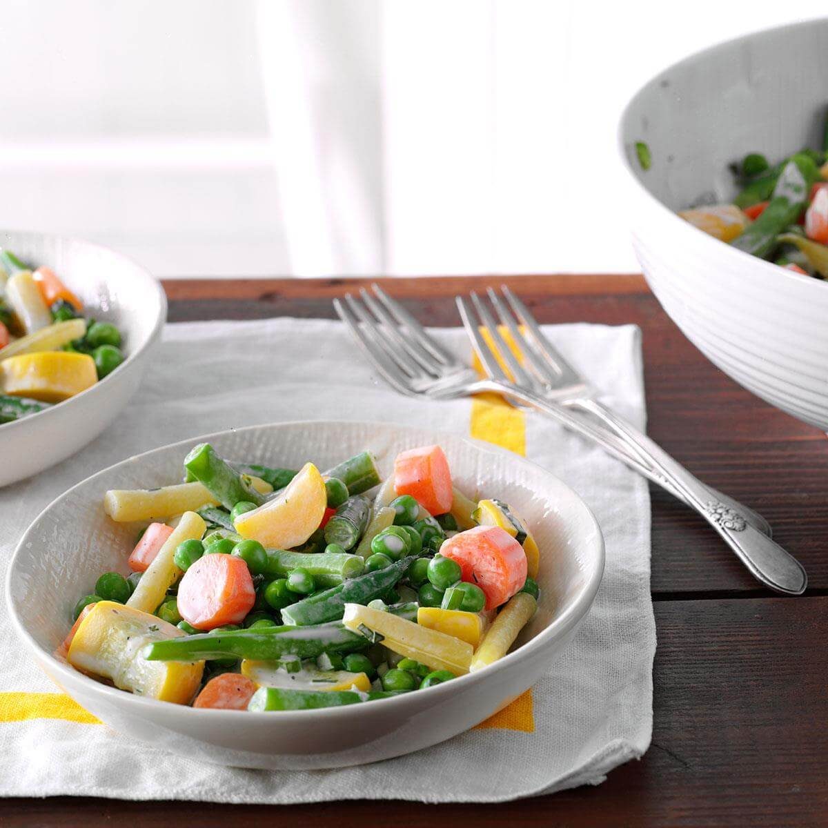 Cream of the crop veggies