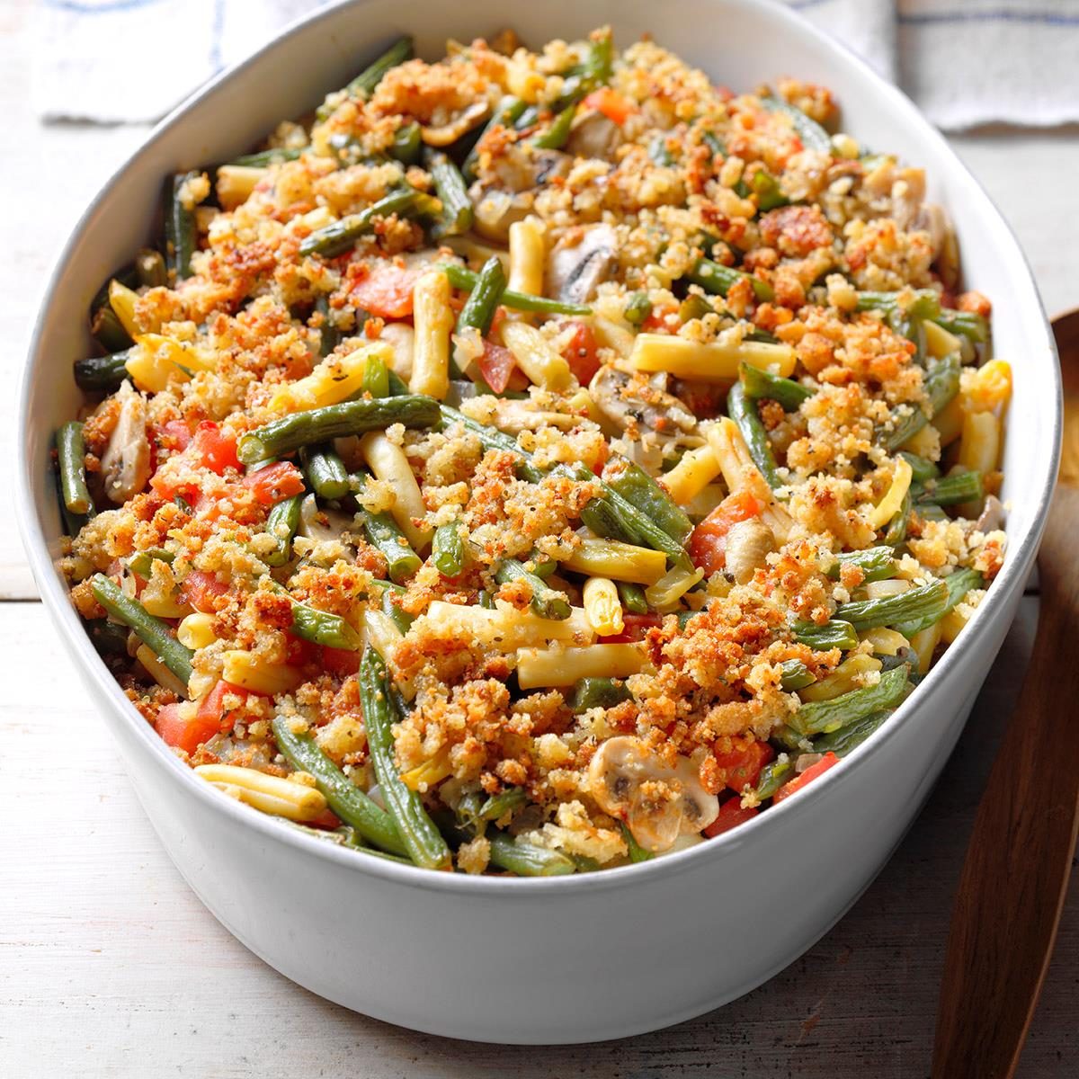 Two-Bean Tomato Bake