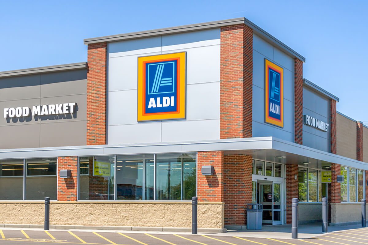 Aldi grocery store.