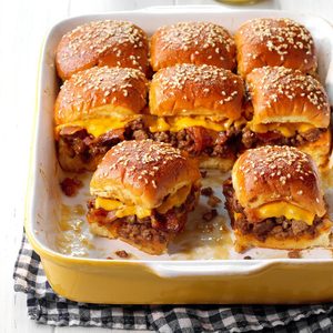 Bacon Cheeseburger Sliders