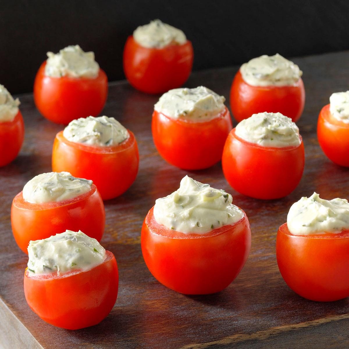 Caprese Tomato Bites