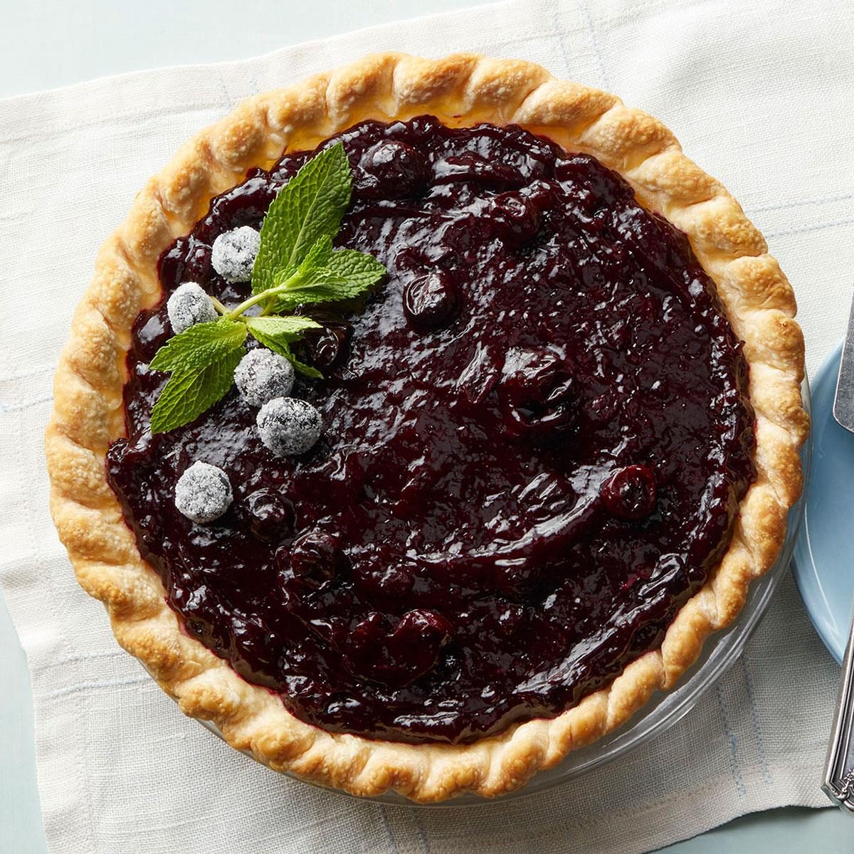 Blueberry Cream Cheese Pie