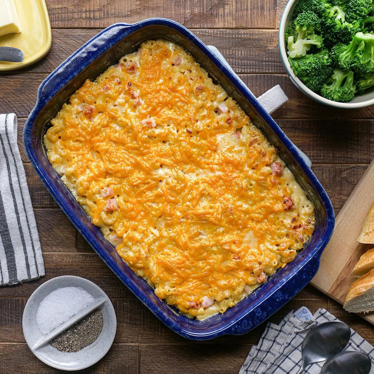 Mac and Cheese with Ham