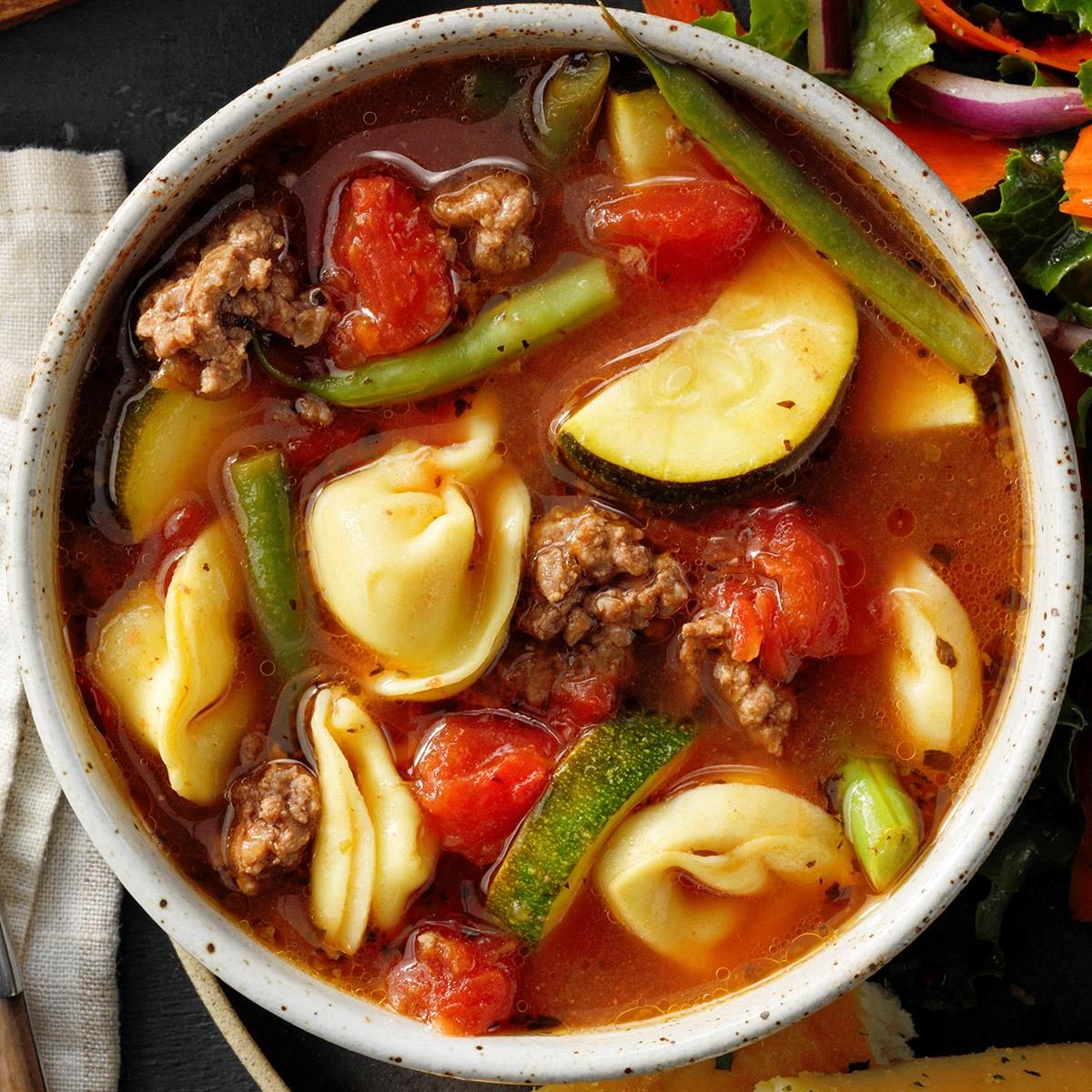 French Onion Tortellini Soup