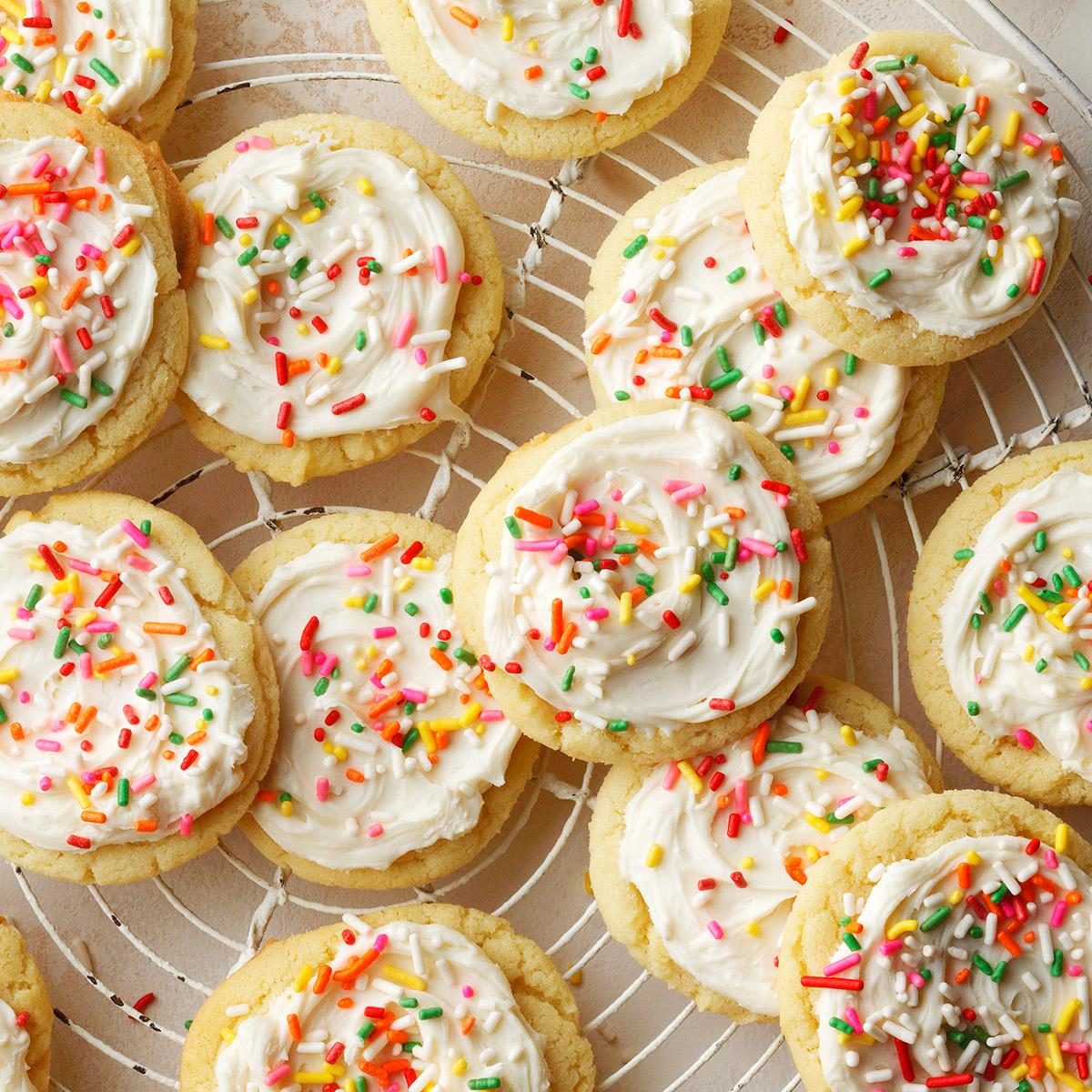 Frosted Anise Cookies