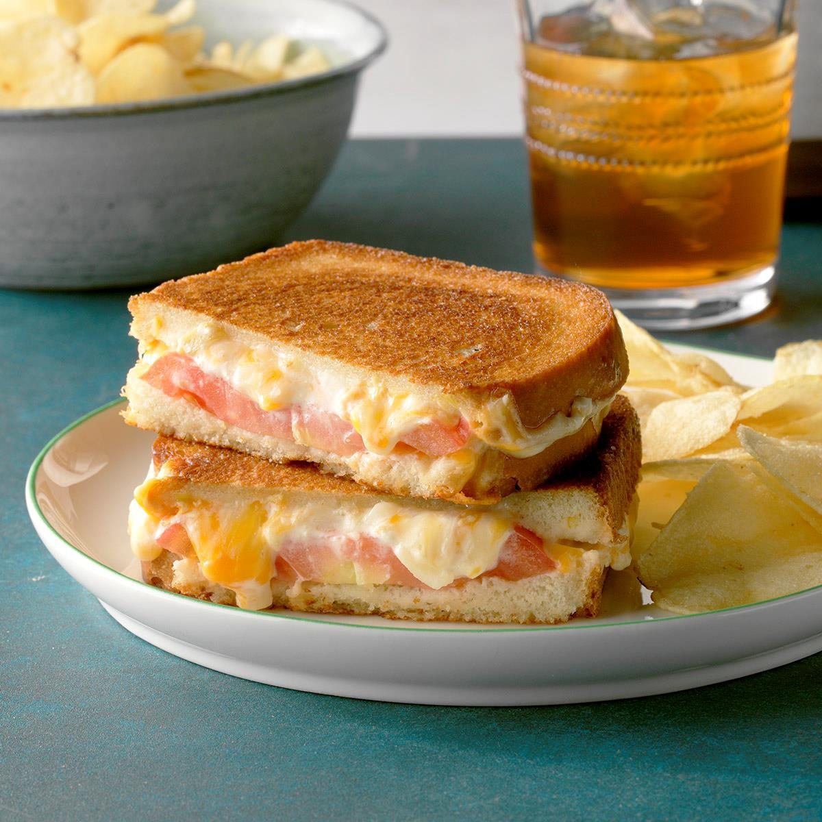 Green Chile Grilled Cheese Melt