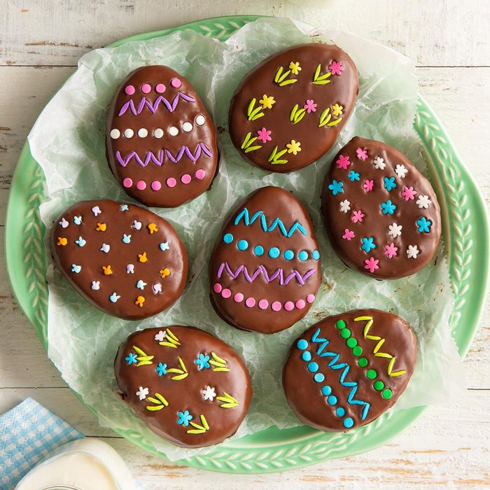 Homemade Chocolate Easter Eggs