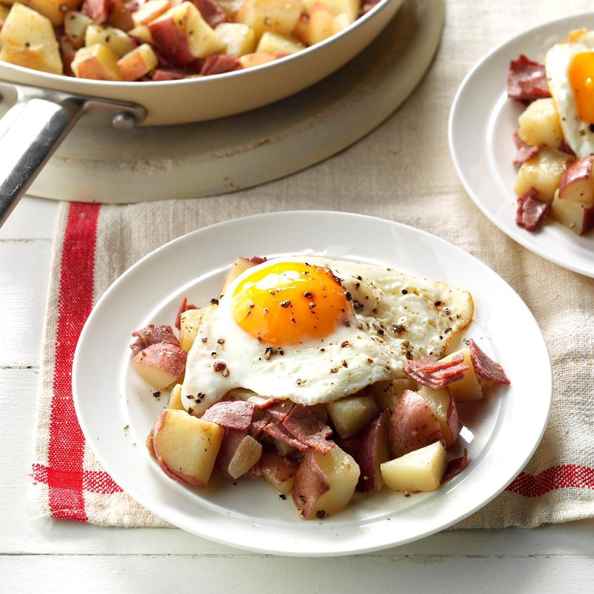 Makeover Hash and Eggs