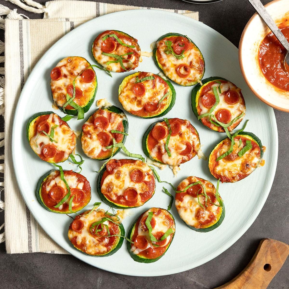 Zucchini Pizza Bites
