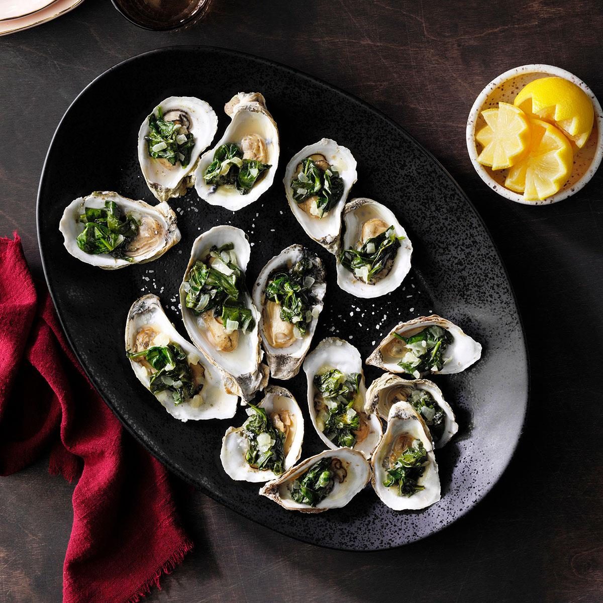 Oysters Rockefeller