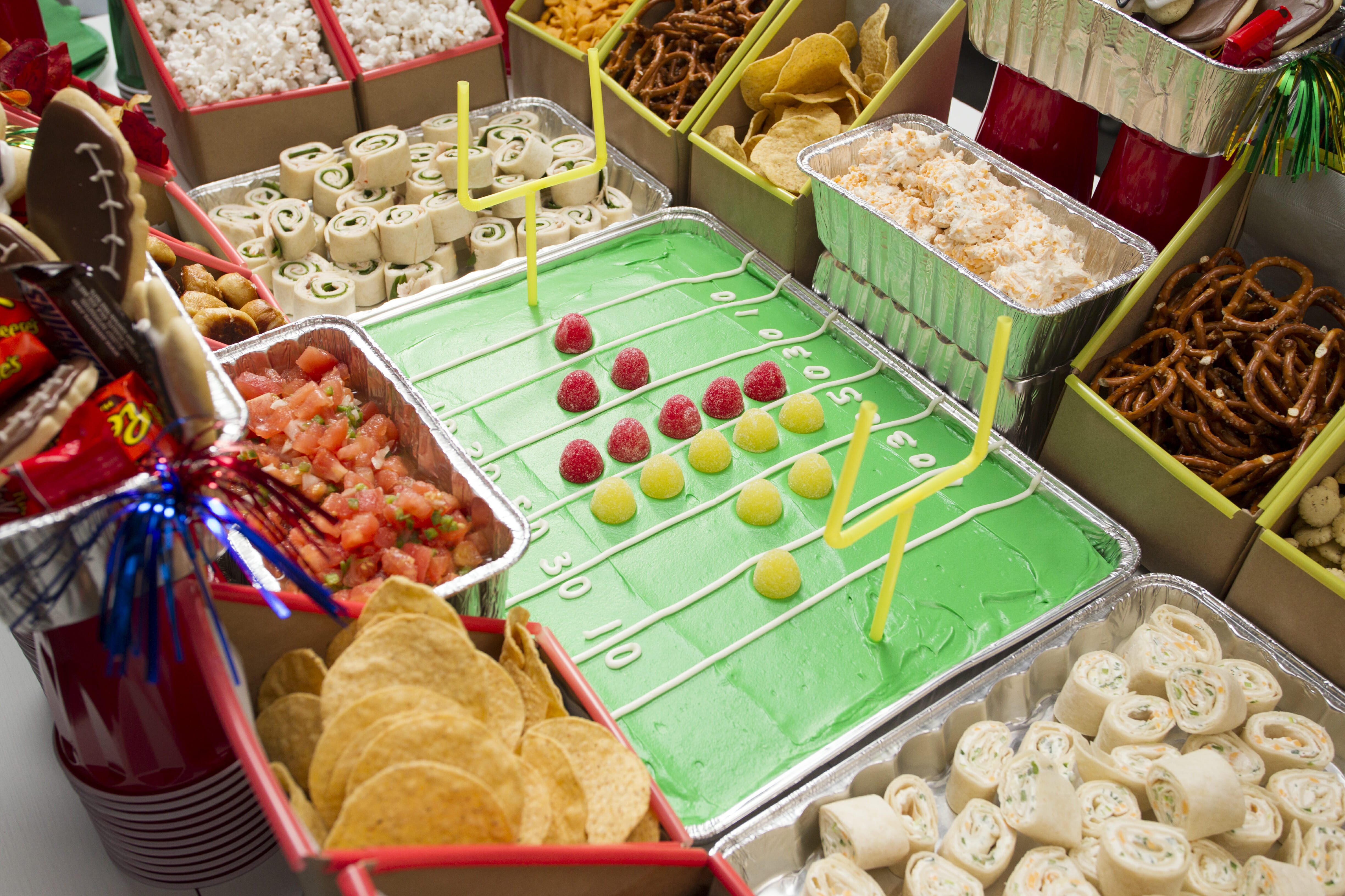 superbowl snack stadium finished