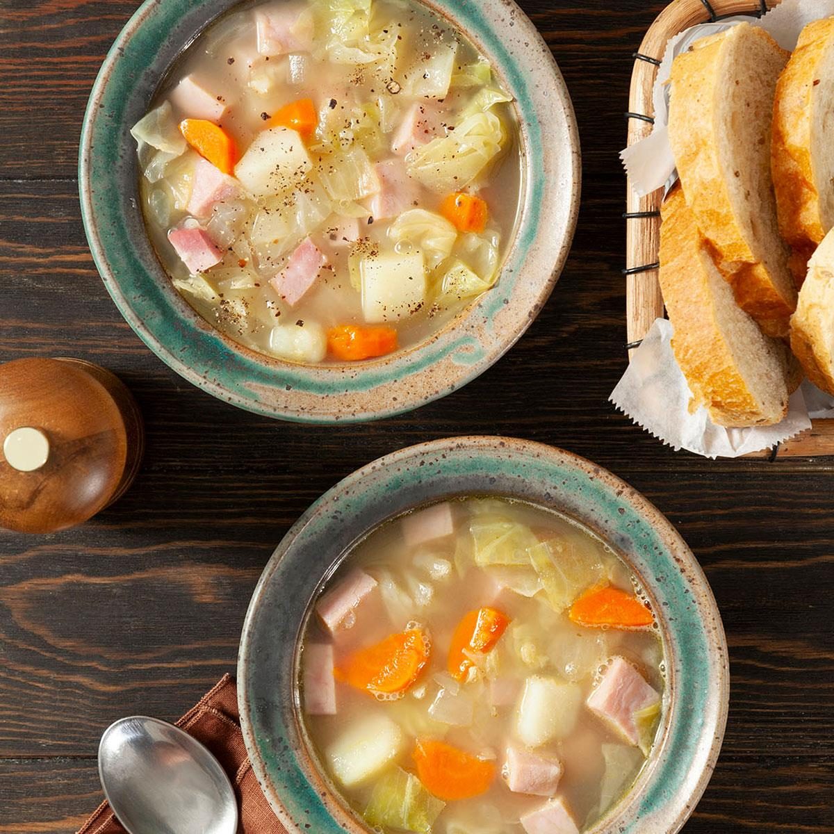 Ham and Cabbage Soup