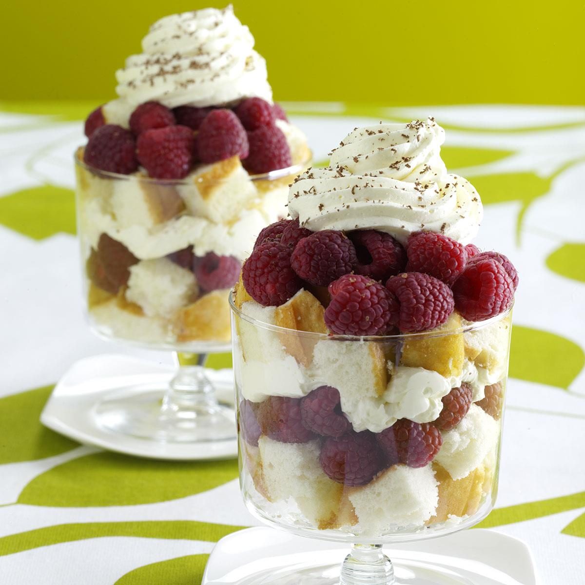 Raspberry Cheesecake Trifle