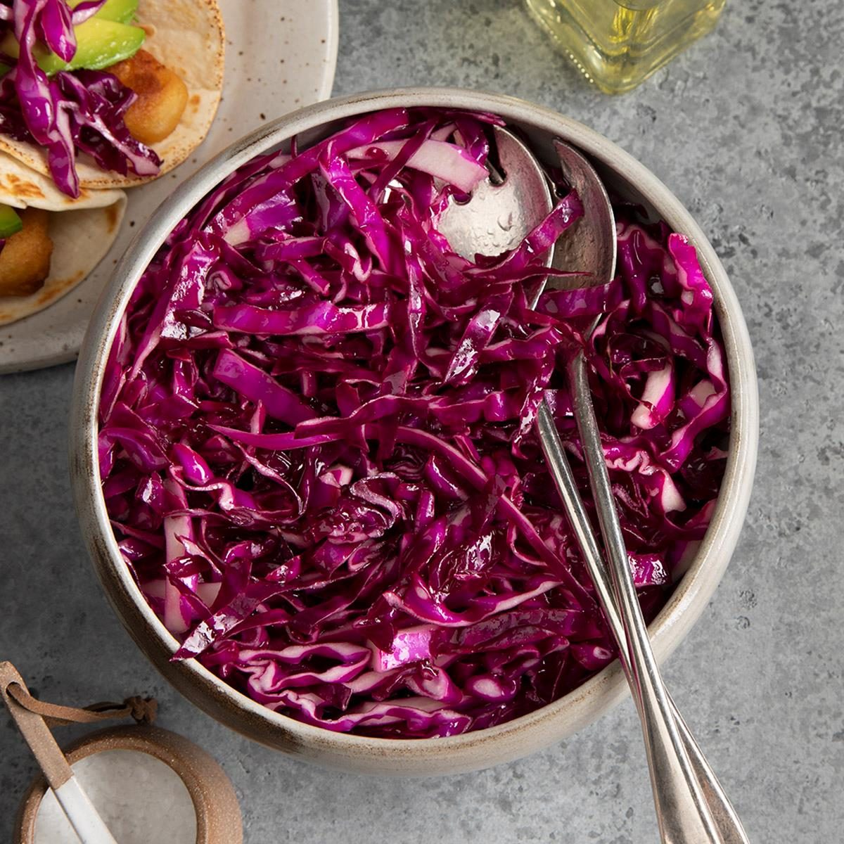 Red Cabbage Slaw