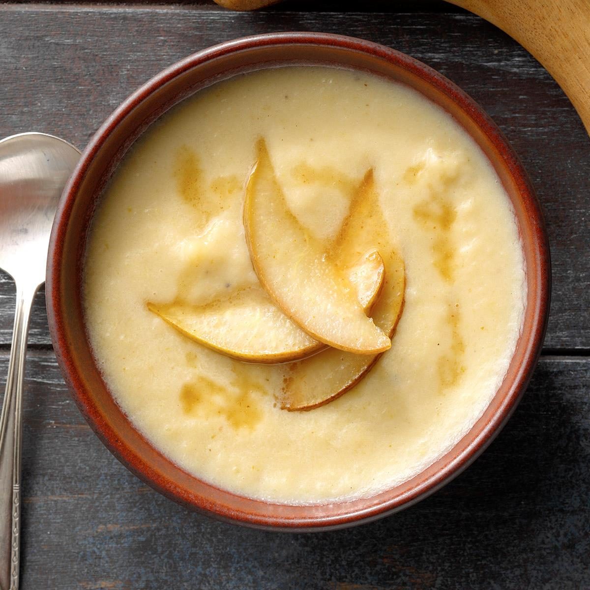 Roasted Parsnip and Pear Soup