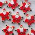 Santa Star Cookies