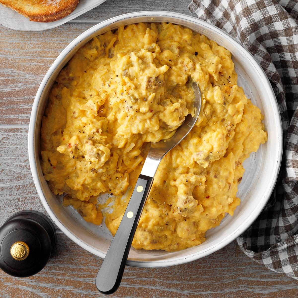 Spicy Sausage Hash Browns