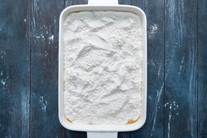 Cake Mix in Container