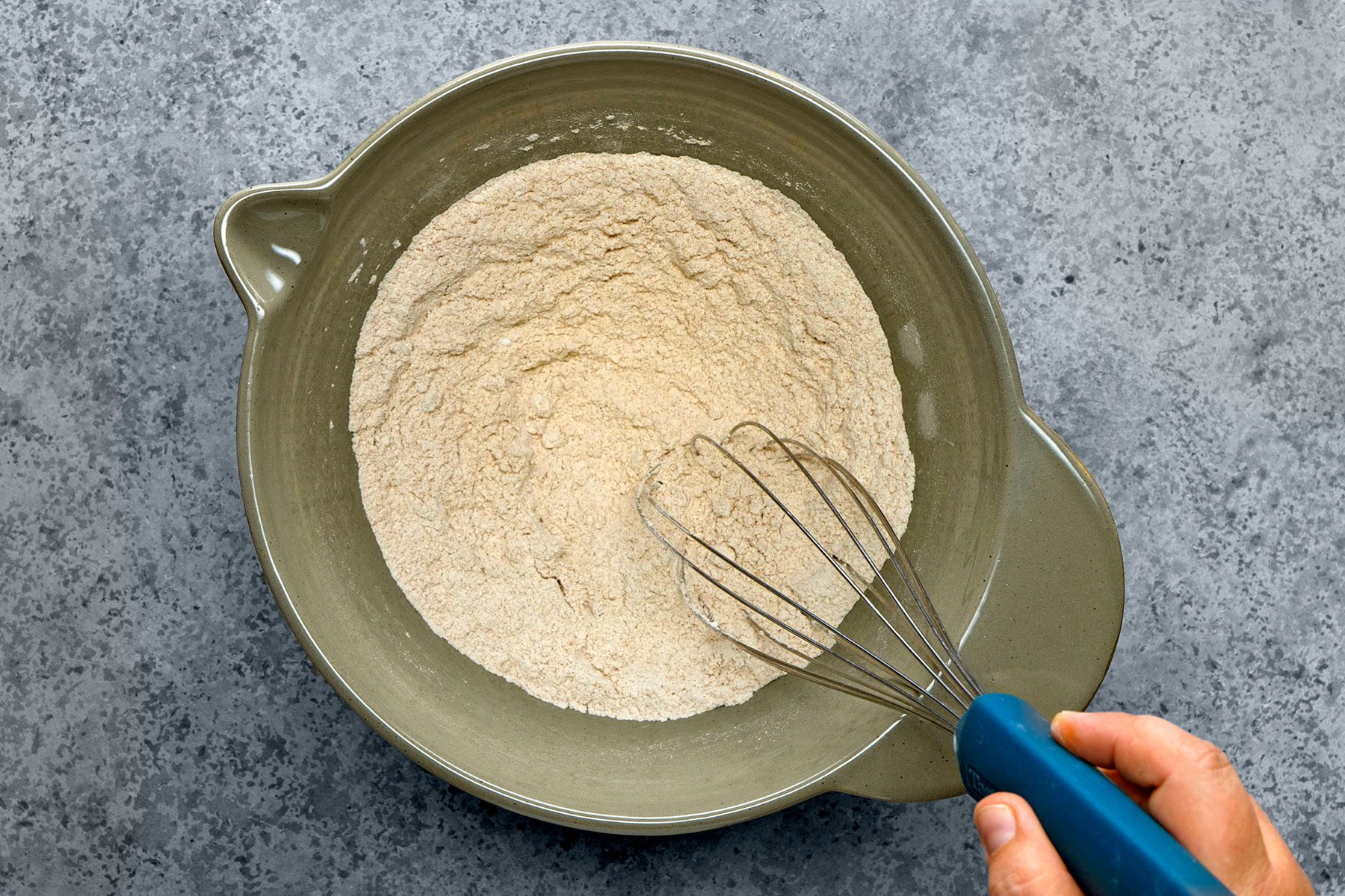 Whisking Dry Ingredients