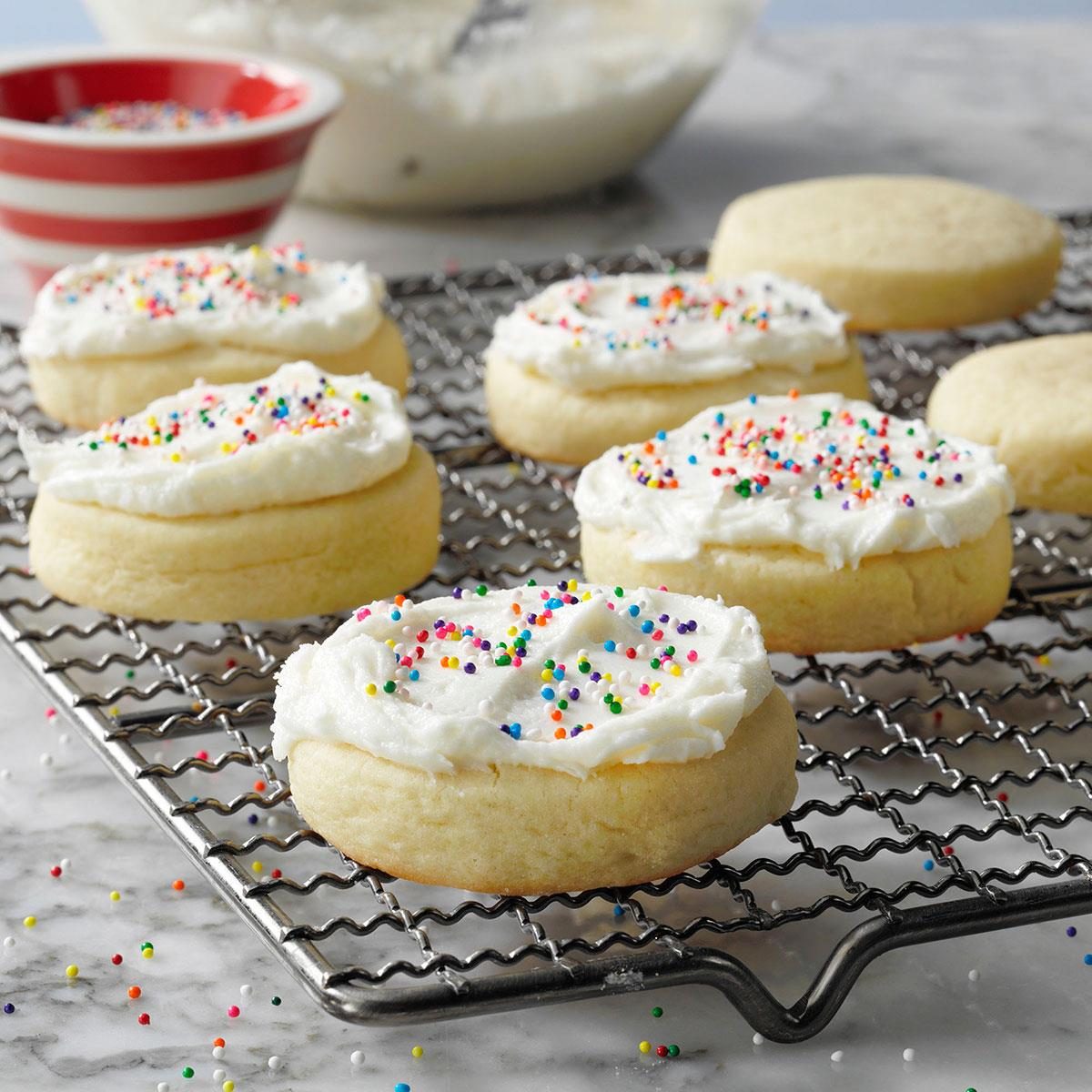 Frosted Sugar Cookies