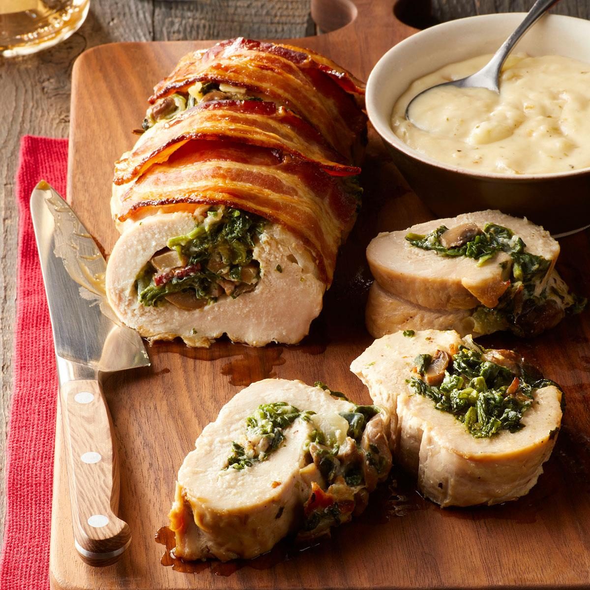 Stuffed Turkey Breast
