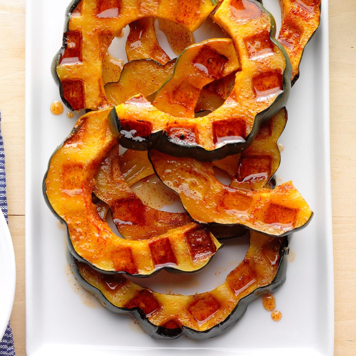 Waffle-Iron Acorn Squash
