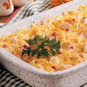 Cheddar Chicken Spaghetti